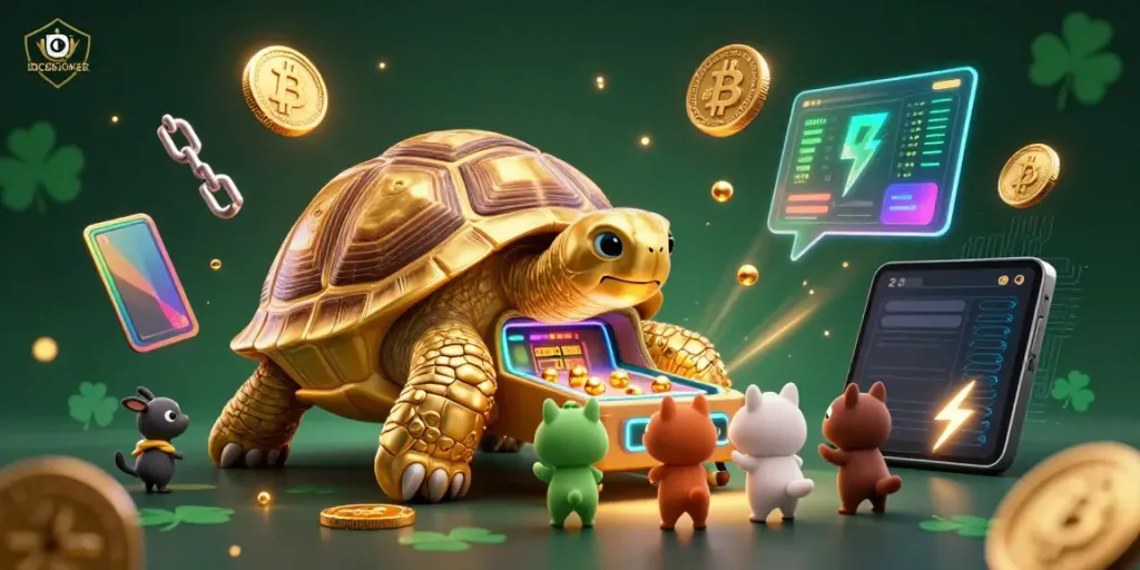 Experience the excitement of IDC88JOKER with a vibrant pinball-themed 3D illustration filled with gold coins.
