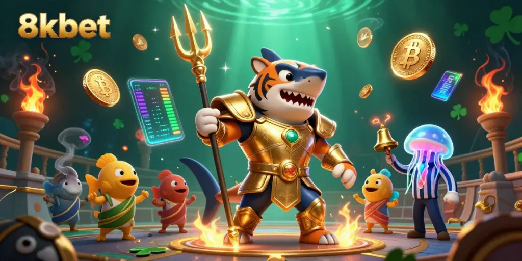Experience thrilling chances with 8xbet in an underwater colosseum featuring vibrant elements.